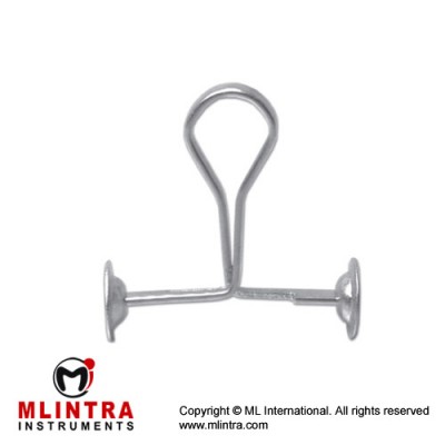 Mohr Pinchcocks Stainless Steel, Width 70 mm